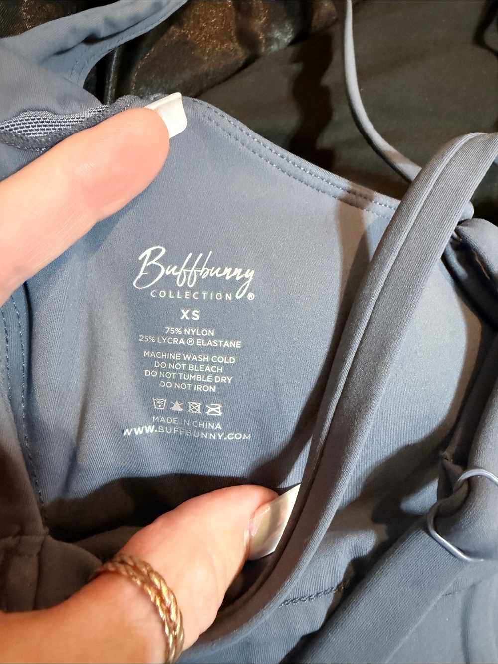 BuffBunny Active Jumpsuit in Slate Gray - XS
